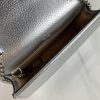 Best Replicas Bags - Replica Gucci Dionysus Silver Super Mini Bag 476432 Shop For Best Louis Vuitton LV Replica Bags With Cheap Price