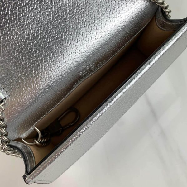 Replica Gucci Dionysus Silver Super Mini Bag 476432 - Image 10