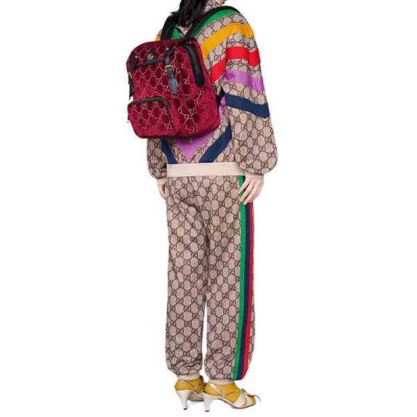 Gucci GG Velvet Backpack - Small Replica 574942 - Image 2