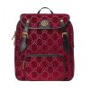 Best Replicas Bags - Gucci GG Velvet Backpack - Small Replica 574942 Shop For Best Louis Vuitton LV Replica Bags With Cheap Price