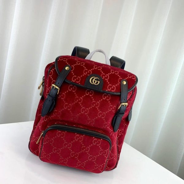 Gucci GG Velvet Backpack - Small Replica 574942 - Image 3