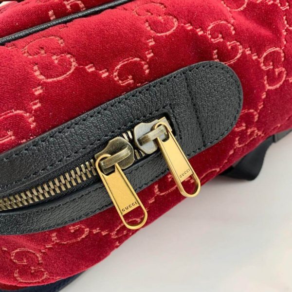 Gucci GG Velvet Backpack - Small Replica 574942 - Image 6