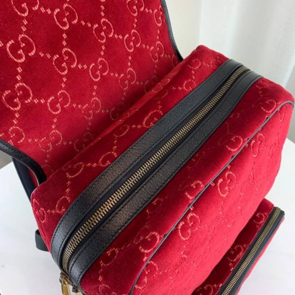 Gucci GG Velvet Backpack - Small Replica 574942 - Image 7