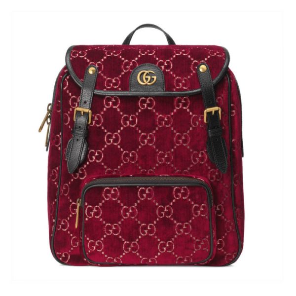 Gucci GG Velvet Backpack - Small Replica 574942