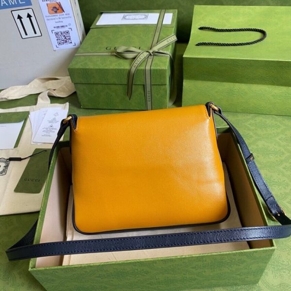 Gucci Small Messenger Bag Replica with Double G Logo - Image 4