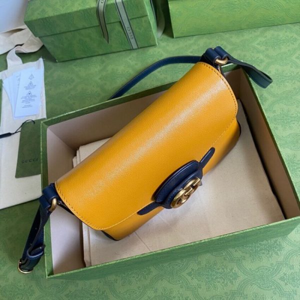 Gucci Small Messenger Bag Replica with Double G Logo - Image 6