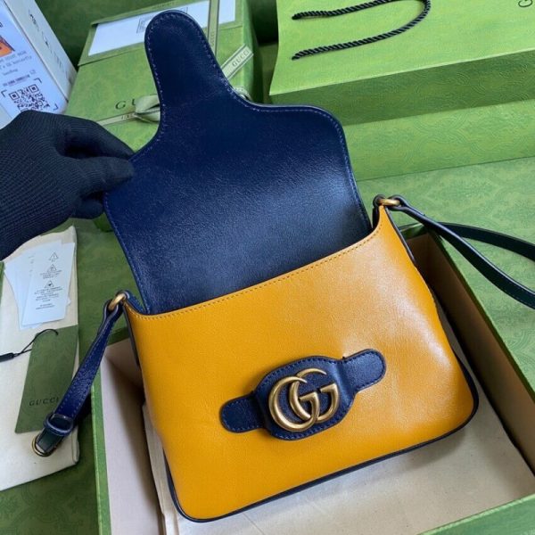 Gucci Small Messenger Bag Replica with Double G Logo - Image 8