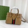 Best Replicas Bags - Replica Gucci Small Leather Top Handle Bag with Double G Shop For Best Louis Vuitton LV Replica Bags With Cheap Price