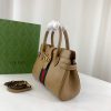 Best Replicas Bags - Replica Gucci Small Leather Top Handle Bag with Double G Shop For Best Louis Vuitton LV Replica Bags With Cheap Price