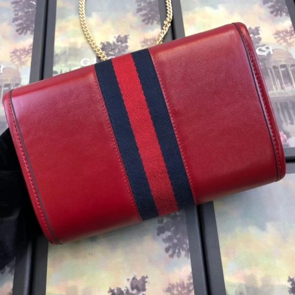 Gucci Leather Rajah Mini Bag - Timeless Style Compact Design - Image 3