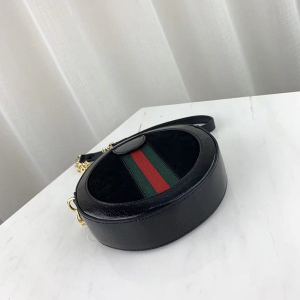 Replica Gucci Ophidia Mini Suede Shoulder Bag - 550618 - Image 7