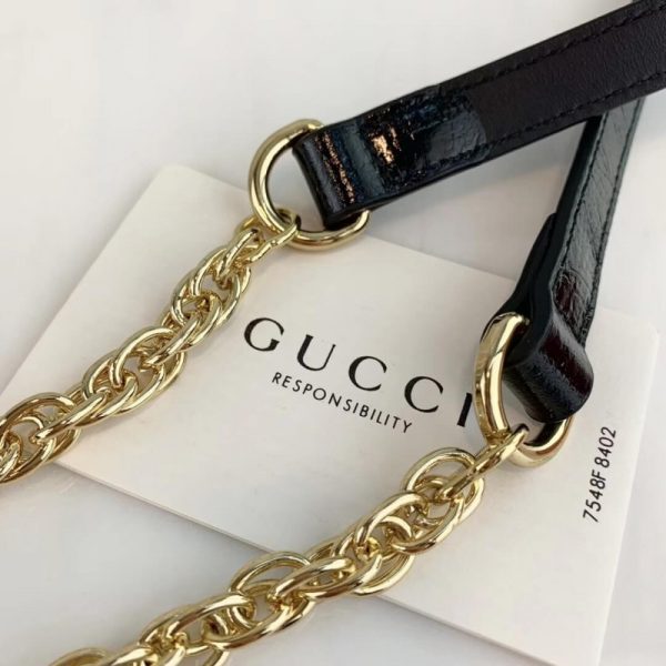 Replica Gucci Ophidia Mini Suede Shoulder Bag - 550618 - Image 8