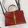 Best Replicas Bags - Replica Gucci Sylvie 1969 Small Top Handle Bag Shop For Best Louis Vuitton LV Replica Bags With Cheap Price