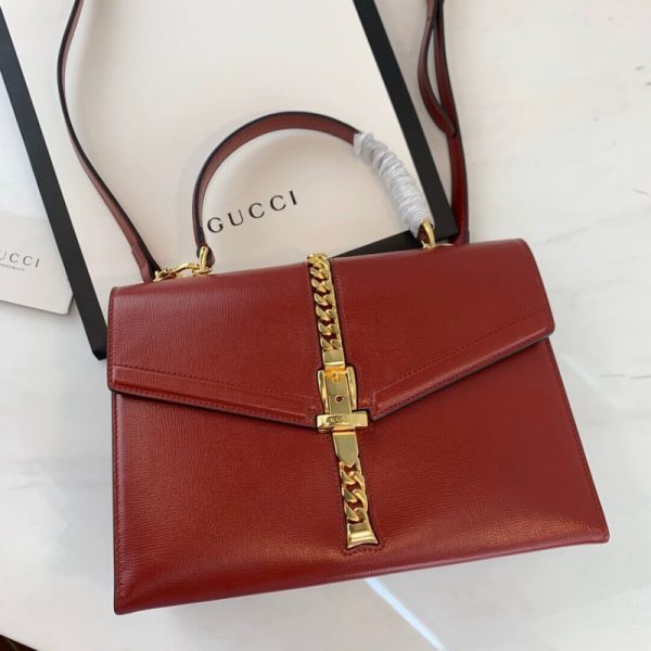 Replica Gucci Sylvie 1969 Small Top Handle Bag - Image 11