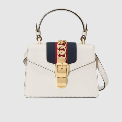 Replica Gucci Sylvie Mini Leather Bag 470270