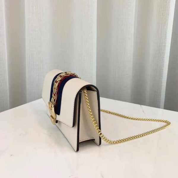 Replica Gucci Sylvie Leather Super Mini Bag 494646 - Stylish & Compact - Image 4