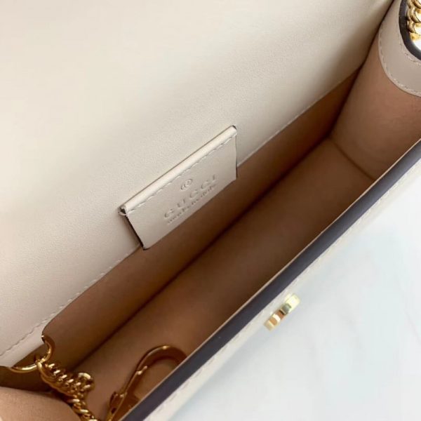 Replica Gucci Sylvie Leather Super Mini Bag 494646 - Stylish & Compact - Image 9