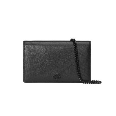 Gucci GG Marmont Mini Chain Bag – Textured Leather Replica