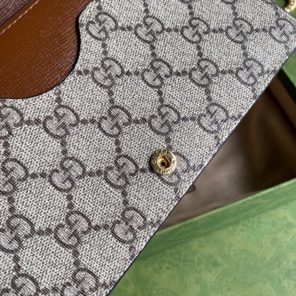 Replica Gucci Valentine's Chain Card Case Wallet - 648948 - Image 9