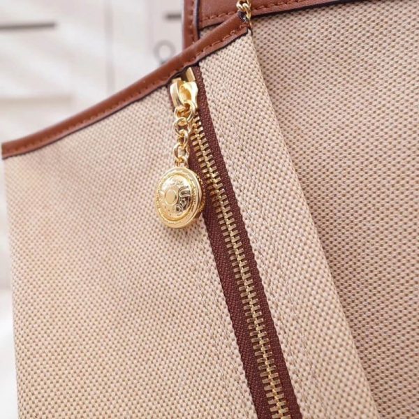 Vintage Gucci Rajah GG Tweed Large Tote Replica Bag - Image 7