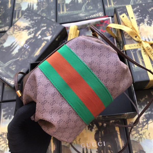 Replica Gucci GG Web Print Crossbody Bag 564582 - Image 4