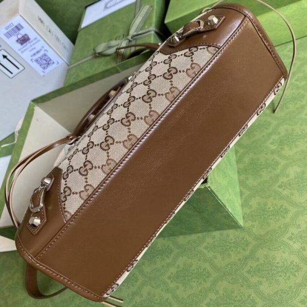 Replica Gucci x Balenciaga GG Canvas City Bag 30cm - Image 3