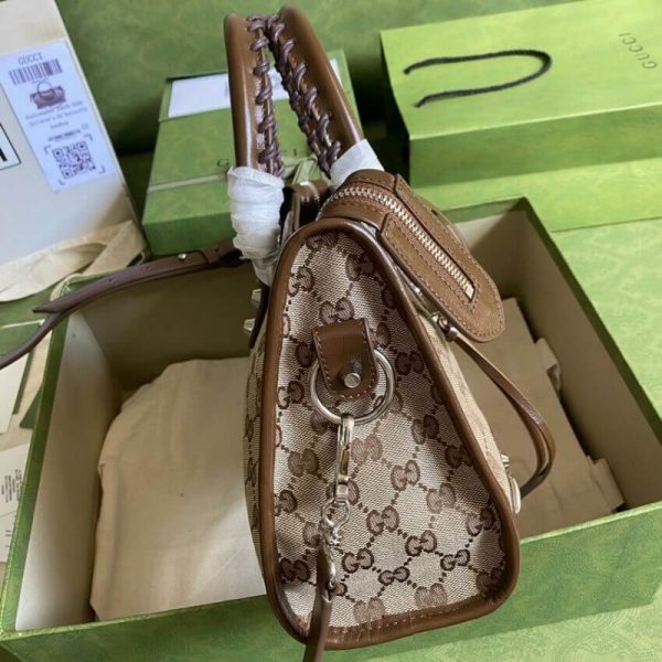 Replica Gucci x Balenciaga GG Canvas City Bag 30cm - Image 5