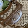 Best Replicas Bags - Replica Gucci x Balenciaga GG Canvas City Bag 38cm Shop For Best Louis Vuitton LV Replica Bags With Cheap Price