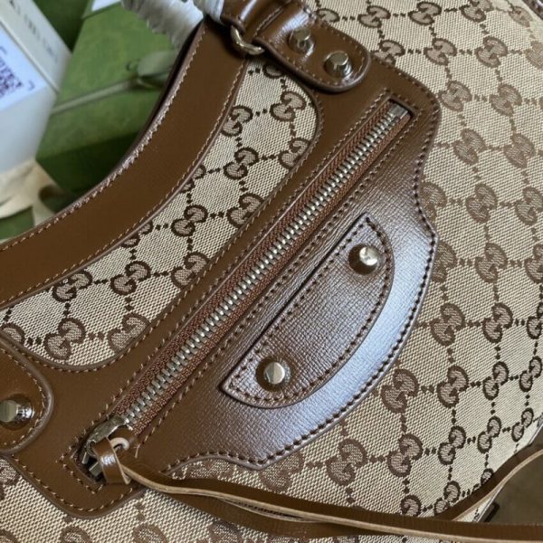 Replica Gucci x Balenciaga GG Canvas City Bag 38cm - Image 4