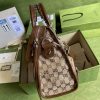 Best Replicas Bags - Replica Gucci x Balenciaga GG Canvas City Bag 38cm Shop For Best Louis Vuitton LV Replica Bags With Cheap Price
