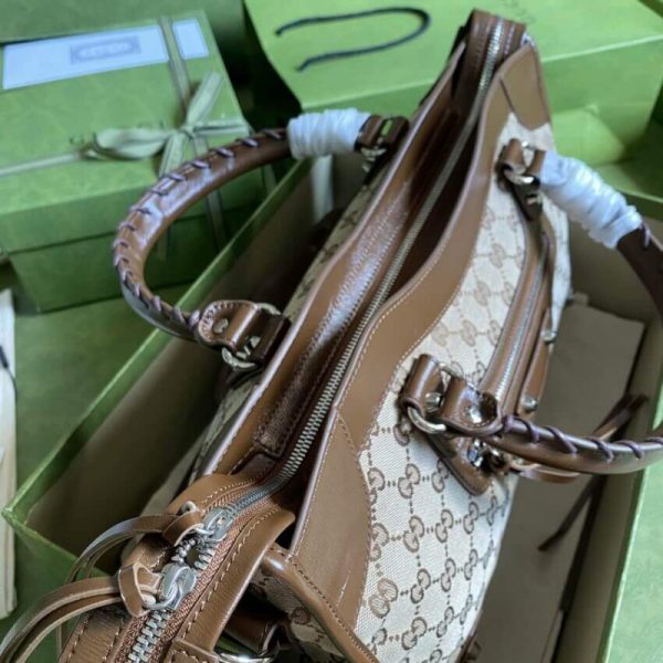 Replica Gucci x Balenciaga GG Canvas City Bag 38cm - Image 6