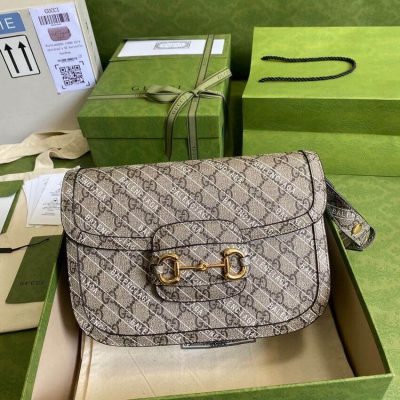 Gucci x Balenciaga Horsebit 1955 Replica Shoulder Bag