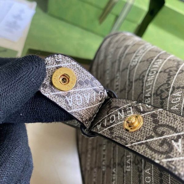 Gucci x Balenciaga Horsebit 1955 Replica Shoulder Bag - Image 6