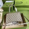 Best Replicas Bags - Replica Gucci x Balenciaga Hourglass Small Top Handle Bag Shop For Best Louis Vuitton LV Replica Bags With Cheap Price
