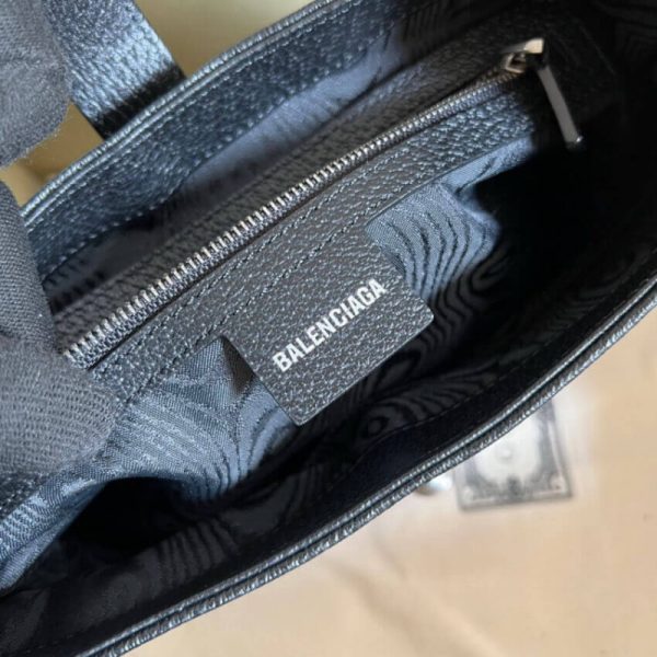 Replica Gucci x Balenciaga Jackie 1961 Black Hobo Bag - Image 8