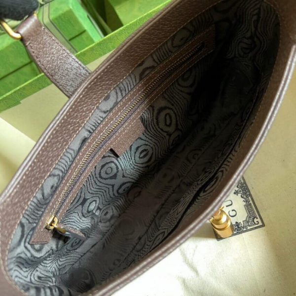 Replica Gucci x Balenciaga Jackie 1961 Hobo Bag - Coffee - Image 7