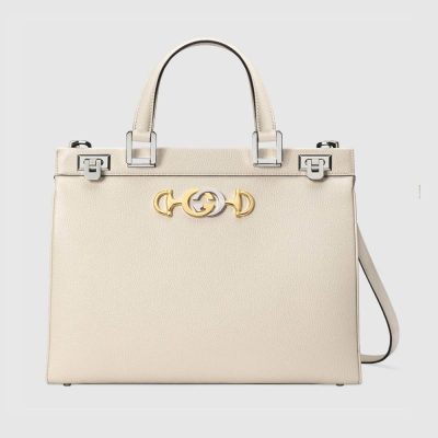 Replica Gucci Zumi Grainy Leather Medium Handle Bag 564714