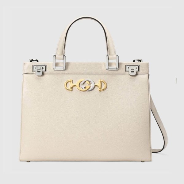 Replica Gucci Zumi Grainy Leather Medium Handle Bag 564714