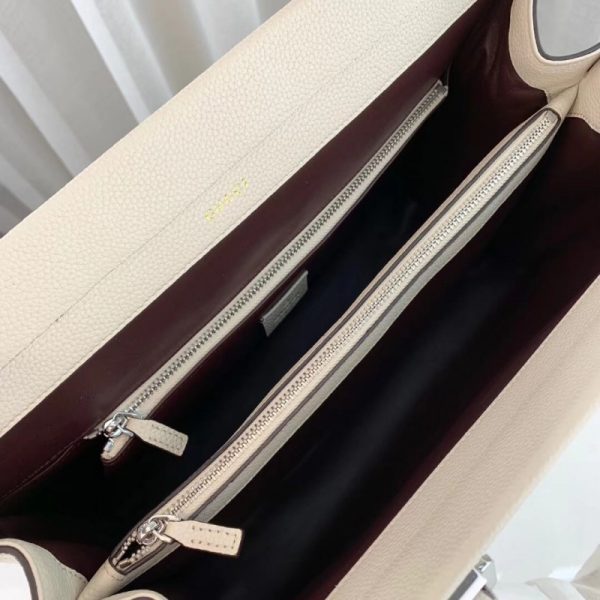 Replica Gucci Zumi Grainy Leather Medium Handle Bag 564714 - Image 8
