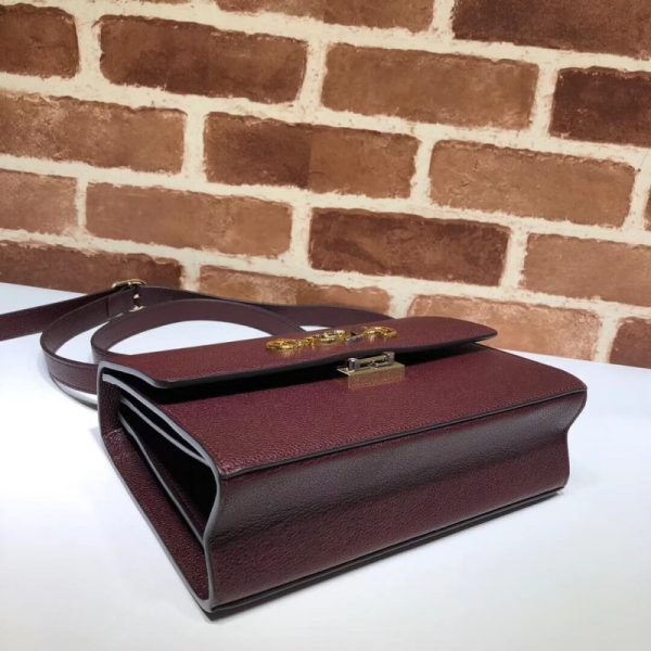 Replica Gucci Zumi Grainy Leather Shoulder Bag - Image 5