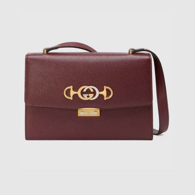 Replica Gucci Zumi Grainy Leather Shoulder Bag