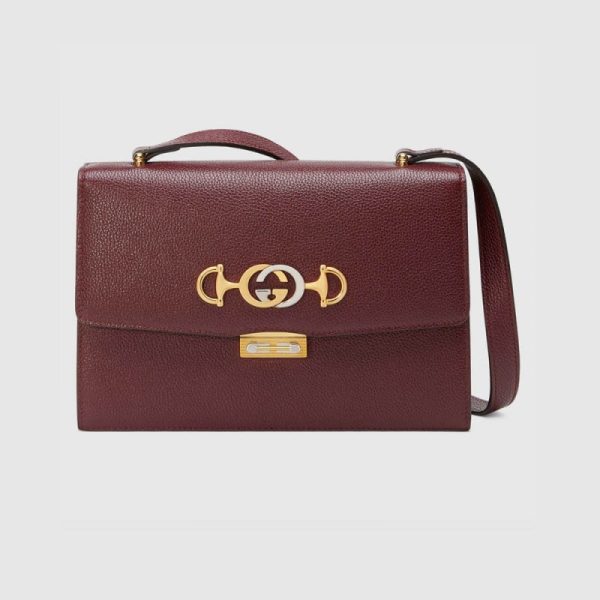 Replica Gucci Zumi Grainy Leather Shoulder Bag