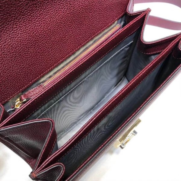Replica Gucci Zumi Grainy Leather Shoulder Bag - Image 10