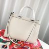 Best Replicas Bags - Replica Gucci Zumi Ostrich Leather Medium Handle Bag - White Shop For Best Louis Vuitton LV Replica Bags With Cheap Price