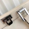 Best Replicas Bags - Replica Gucci Zumi Ostrich Leather Medium Handle Bag - White Shop For Best Louis Vuitton LV Replica Bags With Cheap Price