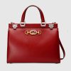 Best Replicas Bags - Replica Gucci Zumi Leather Medium Top Handle Bag 564714 Shop For Best Louis Vuitton LV Replica Bags With Cheap Price