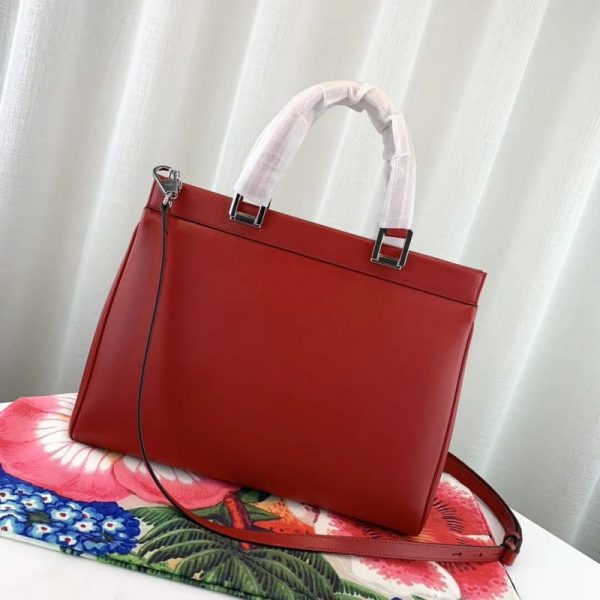 Replica Gucci Zumi Leather Medium Top Handle Bag 564714 - Image 3