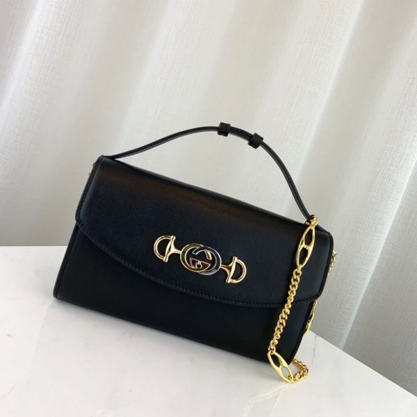 Replica Gucci Zumi Leather Shoulder Bag | Stylish & Compact - Image 2