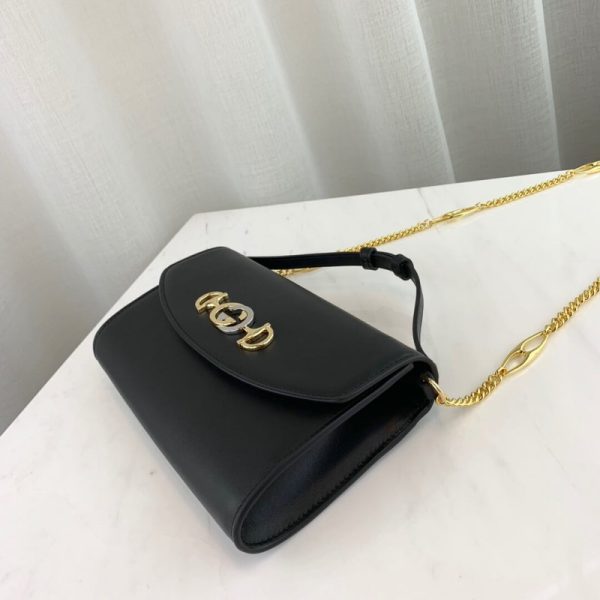 Replica Gucci Zumi Leather Shoulder Bag | Stylish & Compact - Image 4