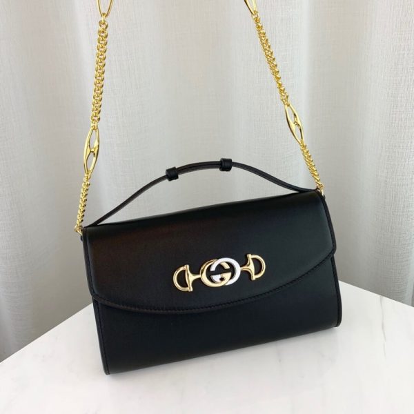 Replica Gucci Zumi Leather Shoulder Bag | Stylish & Compact - Image 5